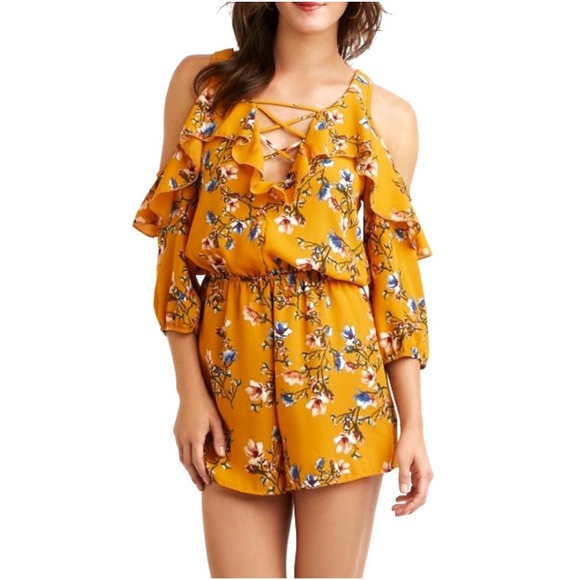 Charlotte Russe Pants - Charlotte Russe | Floral Romper